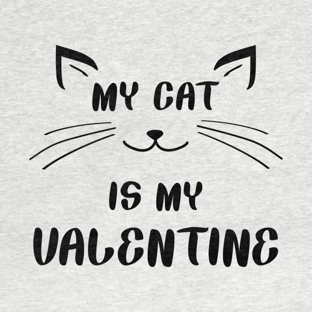 My Cat is My Valentine by magentasponge